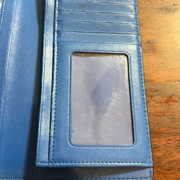 MCM Silver Visetos Long Bi-Fold Wallet - Picture 12 of 15